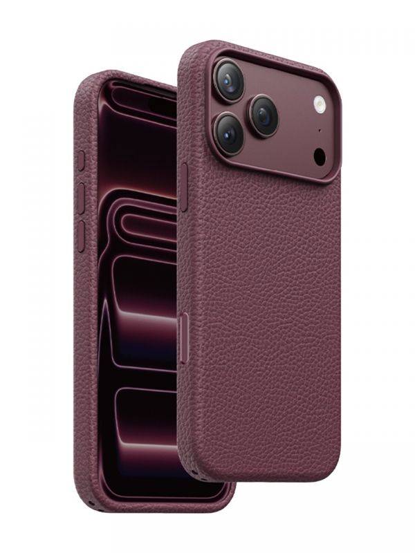KeePhone iPhone 17 Pro  / iPhone 18 Pro Lycucci MagSafe Kılıf (Burgundy)