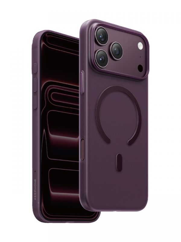 KeePhone iPhone 17 Pro Max / iPhone 18 Pro Max Ultra Slim Airskin  MagSafe (Burgundy)