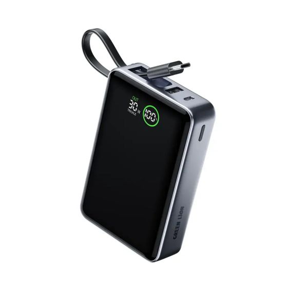 Power Bank Green Lion Madrid 20 20000mAh PD 35W Gray