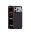 Green Lion Woven MagSafe Soft-Touch Fabric Texture Case for 17 Pro/Pro Max (Black)