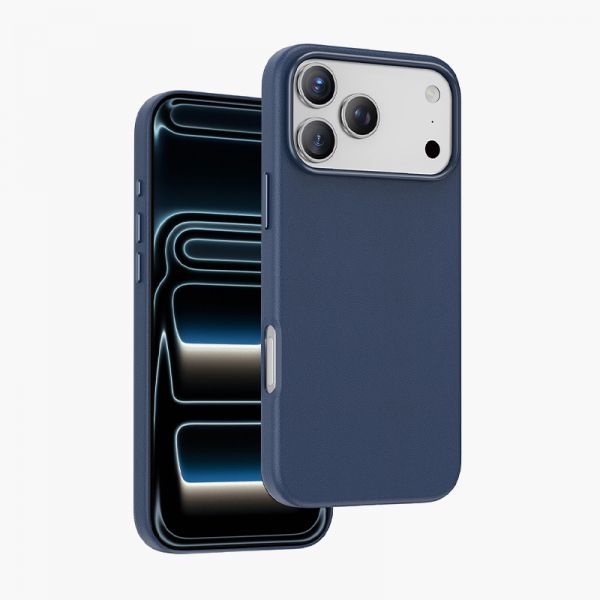 Green Lion Leather Magsafe iphone 17pro / 18pro (Blue)