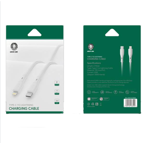 Green Lion Type-C to Lightning Cable 2M 20W