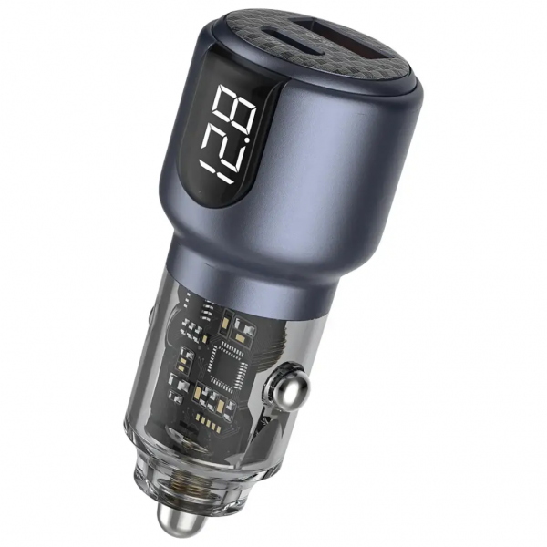 Green Lion Dual Port Car Charger 75W (PD 45W + QC 30W)
