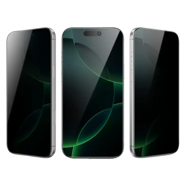 Green Lion 3D Silicone Privacy Plus Screen Protector for iPhone 17/17 Air /17 Pro /Pro Max