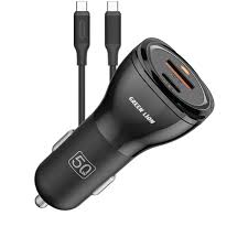 Green Lion Dual Port Car Charger 50W (PD 30W + QC 20W)