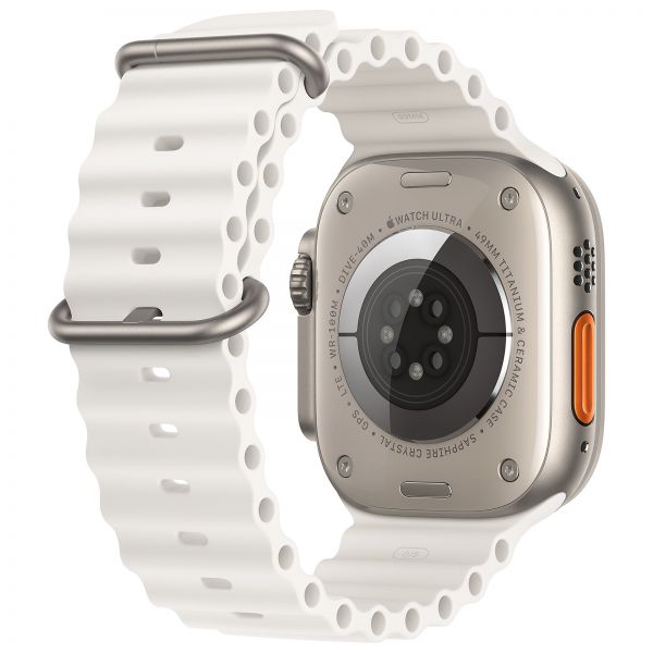 Apple Watch Ultra 2 49mm GPS+Cellular(Titanium White Ocean Band)