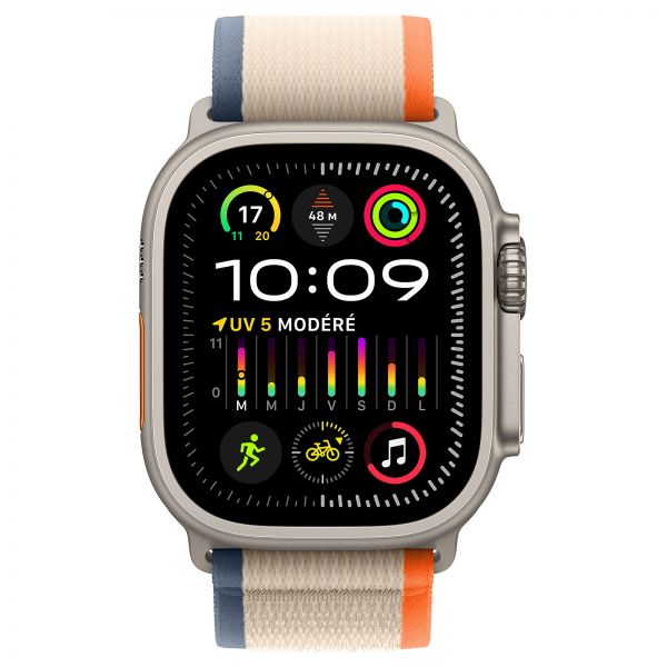 Apple Watch Ultra 2 49mm GPS+Cellular(Titanium Orange/Beige Trail Loop)