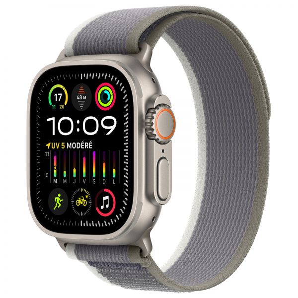 Apple Watch Ultra 2 49mm GPS+Cellular (Titanium Green/Grey Trail  Loop)