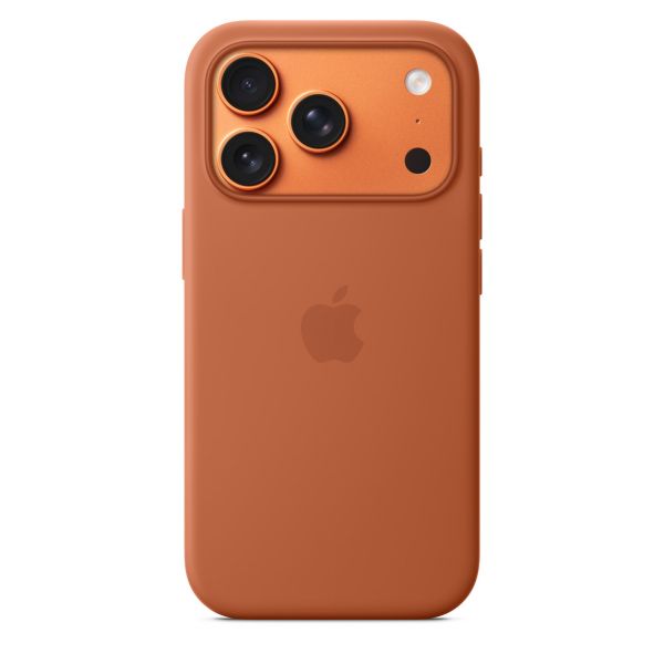 iPhone 17 Pro /17 Pro Max Silicone Case with MagSafe  (Terra Cotta)