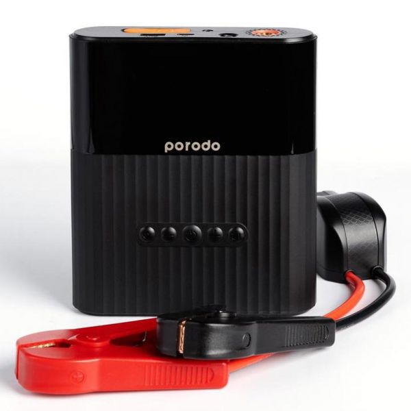 Porodo Multi Functional Jump Starter with Air Pump 8800mAh