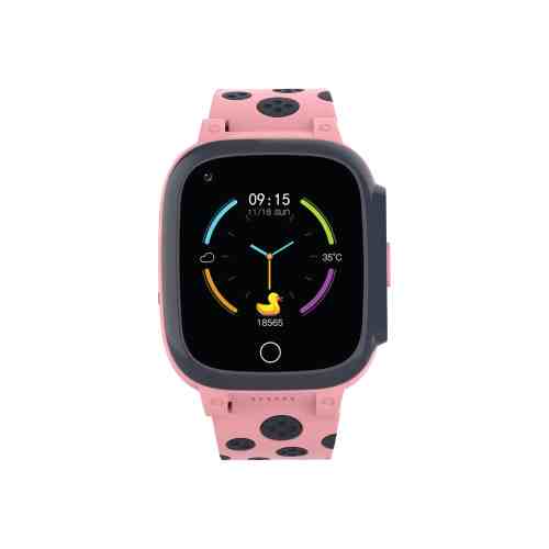 Porodo 4G Kids GPS Smart Watch Video Calling Pink