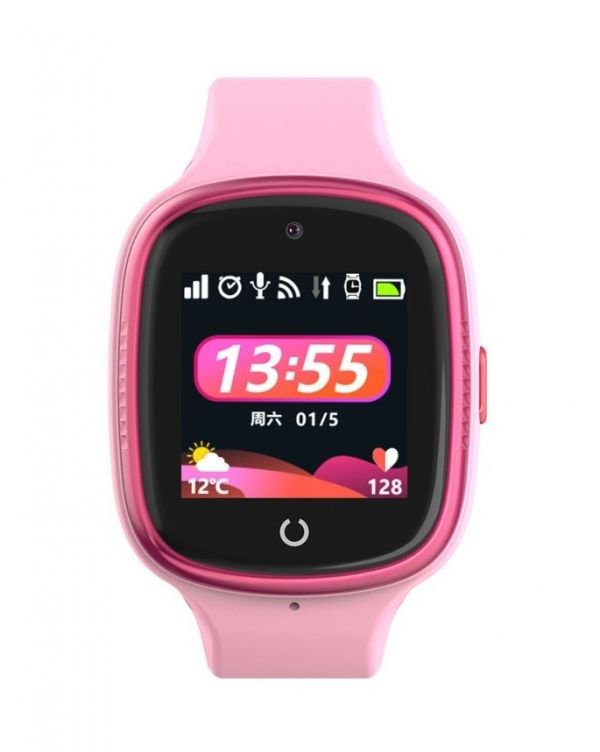 Porodo Kids 4G GPS Smart Watch with Video Calling 2MP (Pink)