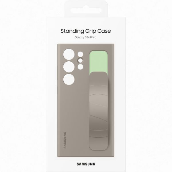 Samsung Standing Grip Case for Galaxy S24 Ultra (Taupe)